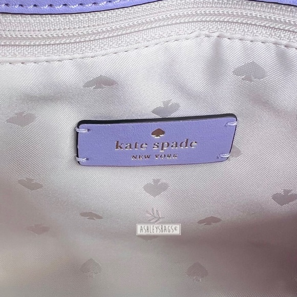 Kate Spade Natalia Quilted Leather Medium Flap Chain Shoulder Bag Crossbody - Picture 11 of 13